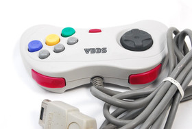 Sega Saturn Console White HST-3220 w/ Controller Japan Tested