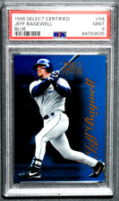 1996 Select Certified Jeff Bagwell Blue #54 PSA 9