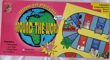 Around The World Board Game Comprehension Main Idea Reading Level 3.5-5.0 S1