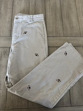 Vineyard Vines Chinos Pants Boys 18 NWOT Khaki Cotton Classic Fit Football