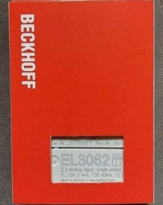 1PC New Beckhoff EL3062 PLC Module EL3062 EL3062 Fast shipping