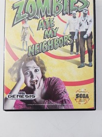 Zombies Ate My Neighbors (Sega Genesis, 1993) No Manual Tested