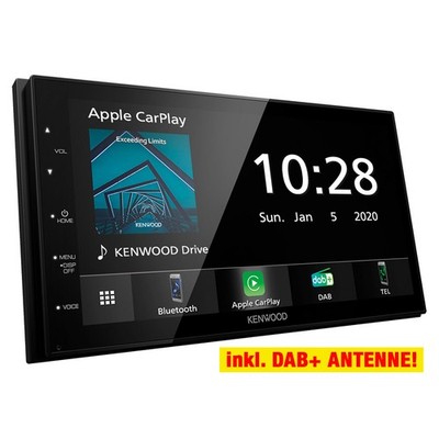 KENWOOD 2-DIN DMX5020DABS Auto Radioset für BMW 5er Typ E39 - 1996-2003