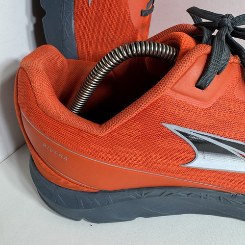 Altra Rivera Men’s Size 14 Orange Gray Running Shoes FootShape AL0A4VQL880 - Picture 2 of 15