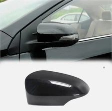 Black Left Driver Side Car Rearview Mirror Cap Cover For Toyota Corolla 2014-18