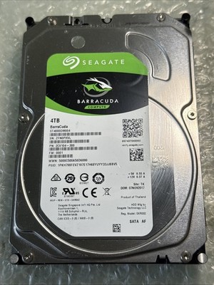 Seagate BarraCuda 4TB 3.5'' Internal HDD ST4000DM004