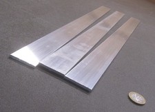 6061 T651 Aluminum Bar, 1/8" (.125") Thick x 1 1/2" Wide x 24" Length, 3 units