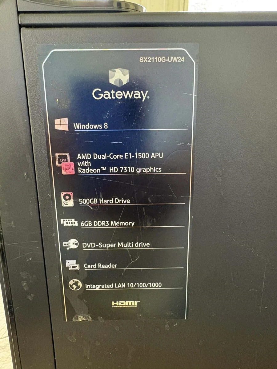Gateway Windows 8 PC Desktops & All-In-One Computers for sale - eBay Gateway Windows 8 PC Desktops & All-In-One Computers for sale - eBay