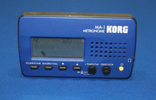 KORG MA-1 Electronic Battery Powered Digital Metronome Blue Tested/Working