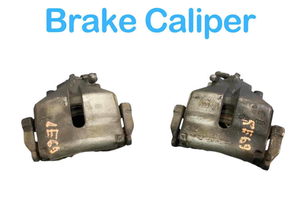 Pinza de freno de disco rueda delantera derecha e izquierda Volkswagen CC 09-17 OEM Foto 3 de 4