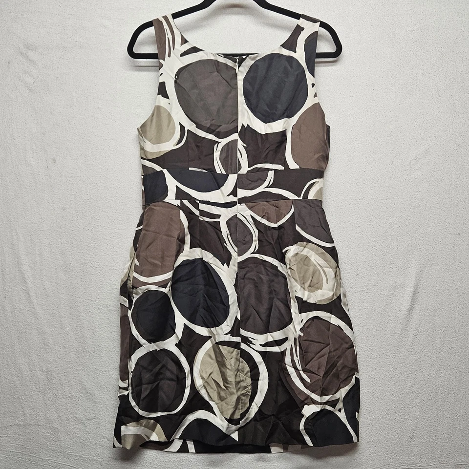 Banana Republic Dress Womens 12P Petite Silk Sleeveless Pockets Career Work - Image 4 of 4