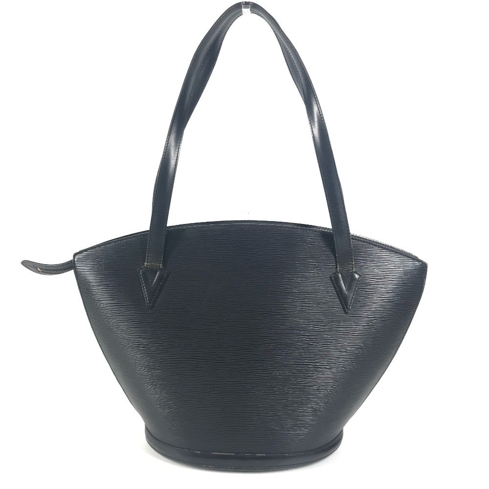 Louis Vuitton Saint Jacques Shoulder Bag Black Leather for sale