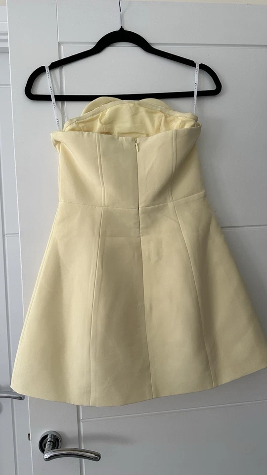 Club L London Women's Mini Daffodil Dress Size 8 lemon - Image 3 of 4