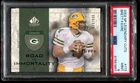2002 SP Legendary Cuts #113 Road to Immortality Brett Favre /800 ? PSA 9 - Read