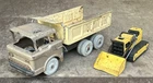 Vintage Louis Marx Powerhouse & Tonka T-6 Bulldozer