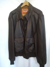 Genuine USAF Issue Cooper Type A2 Leather Flight Jacket USAF Size 48L