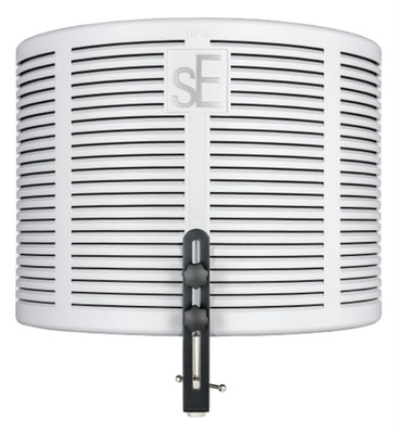 Se Electronics RF-X WB Acoustic Treatment Filter Isolation Shield in White/Black