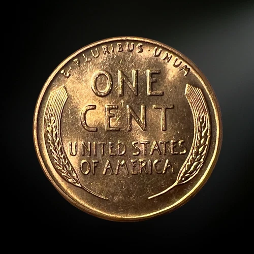 1957 D Denver Lincoln Wheat Cent (BU) Brilliant Uncirculated