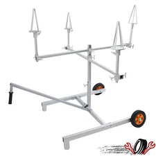Universal Wheel Painting Stand Rack Steel Auto Wheel Rim Paint Stand Tools