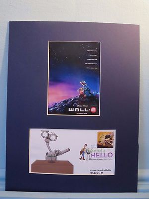 Walt Disney's Pixar picture  ''Wall-E'' & First Day Cover of its own stamp