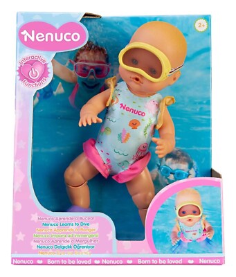 Muñeca Bebé Nenuco Nadador Doll 6 Inch Height