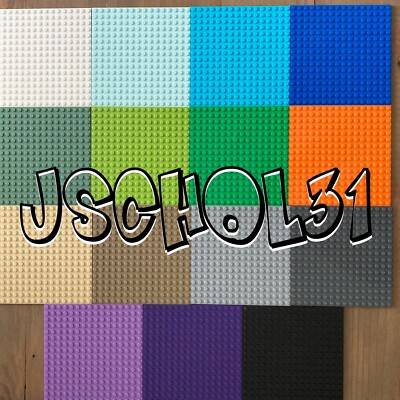 LEGO 16x16 Plate Lot - You Choose Color and Quantity - Red, Green, Blue, Gray