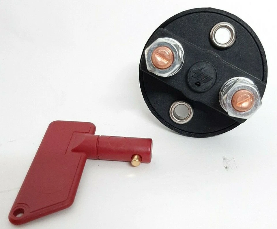 INTERRUTTORE STACCABATTERIA NAUTICA AUTO CAMPER TRATTORE 12/24V Cont. 100A/500A - Image 2 of 3