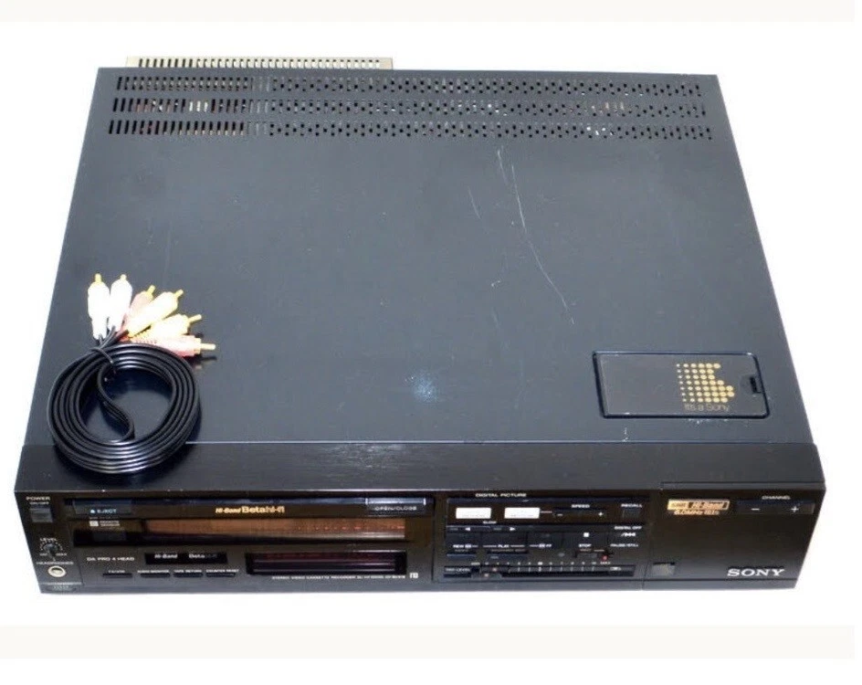 SONY SL-HF1000D Super High Band Beta Deck Video Cassette Recorder