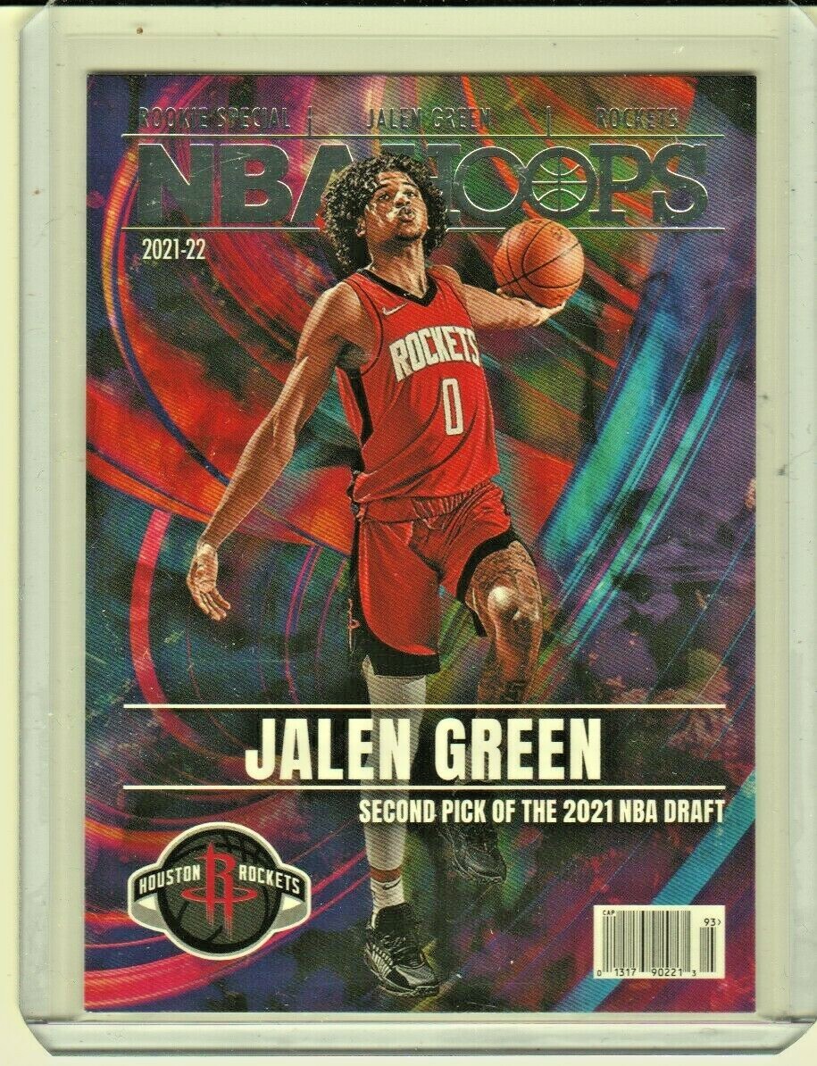 Panini 21-22 Jalen Green直書きサイン ルーキーカード 2021-22 Panini Illusions Basketball Jalen Green #19 Shining