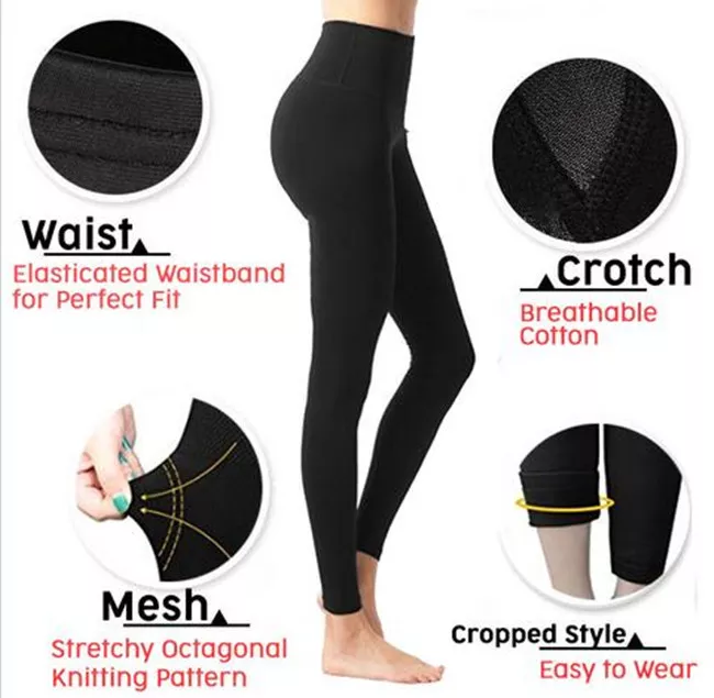 Levanta Cola Fajas High Waist Leggings Butt Lifter Slimming Seamless Tight  Thigh