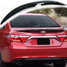 For 2015 2016 2017 Toyota Camry GLOSS BLACK Factory Style Lip Spoiler Wing Tail