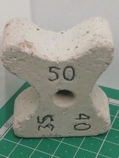 10 X Triple Cover Concrete Spacer Support Rebar Mesh Tie On Biscuits 35 40 50mm