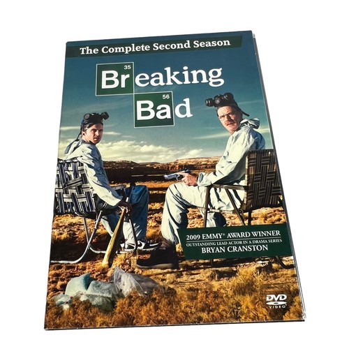 Breaking Bad Season 2 DVD Cranston Betsy Brandt Dean Norris RJ Mitte