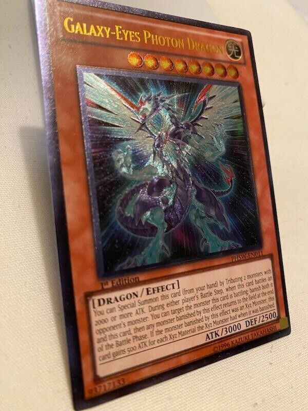 Yu-Gi-Oh! Galaxy-Eyes Photon Dragon Ultimate Rare 1st Yu-Gi-Oh! Galaxy-Eyes Photon Dragon Ultimate Rare 1st