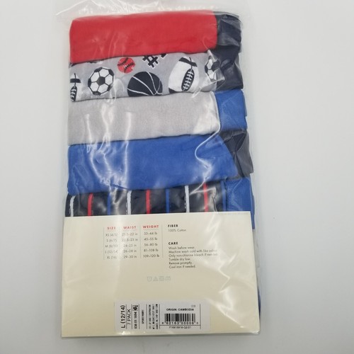 Boys 7 Pack Sports Boxer Brief Underwear Cat & Jack Size Large (12/14) - Picture 6 of 8