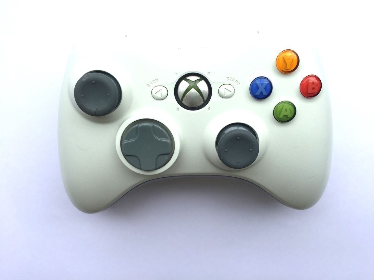 Controle Original Microsoft Branco - Xbox 360 Usado - Mundo Joy