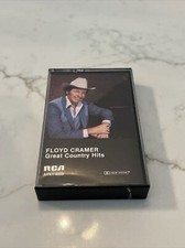 Floyd Cramer - Great Country Hits Cassette, 1981, RCA