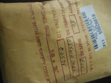 Mounted Stone B55 5/32" Dia x 1/4" Long Cone 055WE7R01 PKG 50