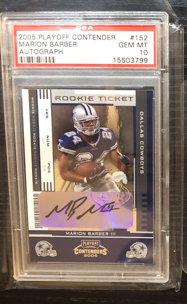 Marion Barber III Playoff Prestige #183 Base