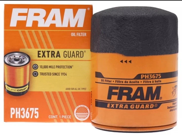 Filtro de aceite de motor compatible con Pontiac Bonneville Grand Prix Safari Fram 1978 2005 Foto 3 de 3