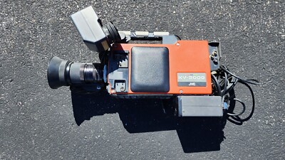 JVC KY-2000 Saticon 3-tube broadcast video camera 80s | tested ...