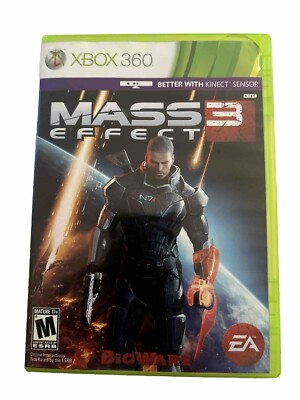 Mass Effect 3 (Microsoft Xbox 360, 2012) Complete & Tested