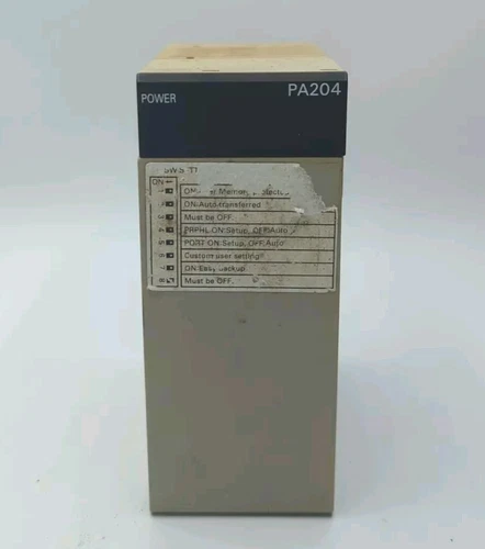 USED Omron C200HW-PA204 Power Supply Unit 100-240 VAC 