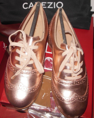 Capezio 960F limited edition Roxy Leather Tap Shoe 3 colors GOLD