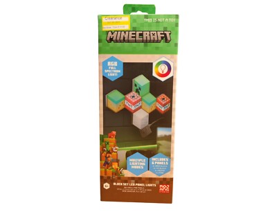 Mojang Studios Minecraft Block Set LED Panel Lights
