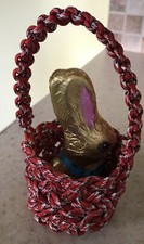 Handmade Crochet Small Basket Multifunction