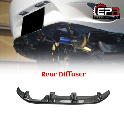 For Mazda MX5 ND5RC Miata Roadster FA Style Carbon Rear Bumper Diffuser Lip Kits