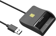 Senone WS-SCR305-RT-CAC Reader-DOD Military USB Common Access CAC Smart Card ...