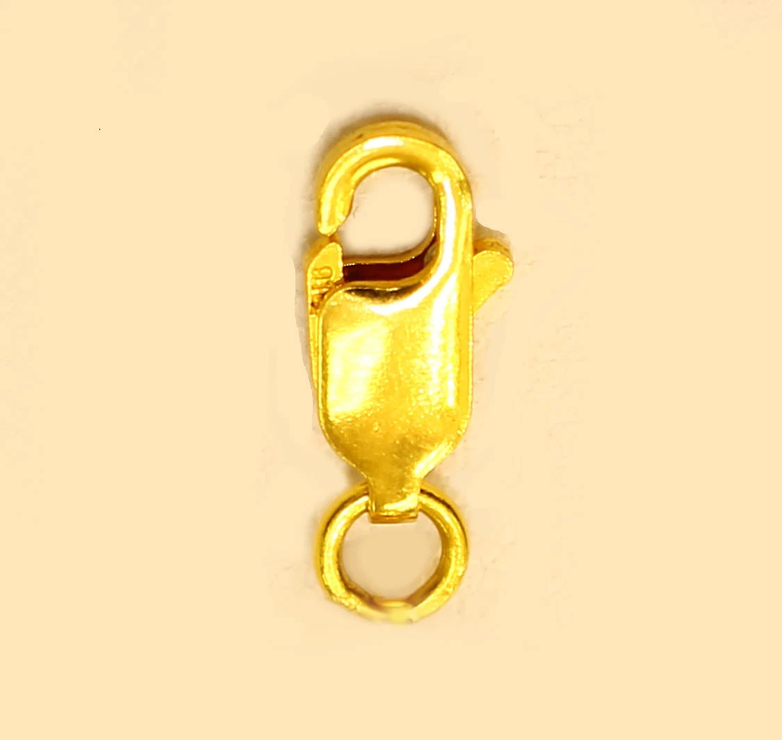 Gold lobster shop clasp