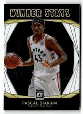 2020-21 Donruss Optic #13 Pascal Siakam Winner Stays